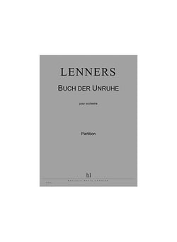 Buch der Unruhe - partition orchestre