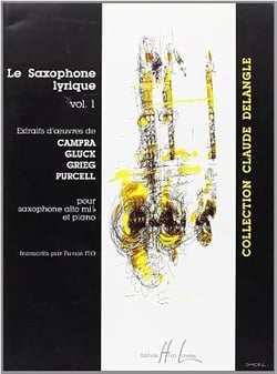 Le Saxophone lyrique Vol.1 - partition saxophone