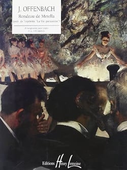 Rondeau de Métella (La Vie parisienne) - piano - partition Piano