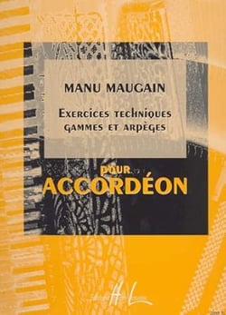 Exercices techniques, gammes et arpèges - partition accordéon