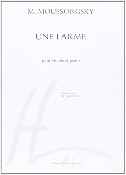 Une larme - partition Piano