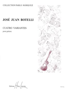 Cuatro Variantes - partition guitare