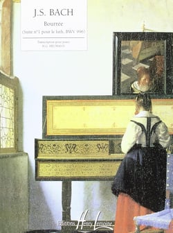 Suite n°1 BWV 996 : Bourrée - partition Piano