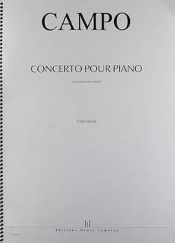 Concerto pour piano - partition Piano
