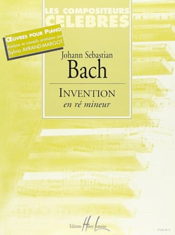 Invention en ré mineur - partition Piano