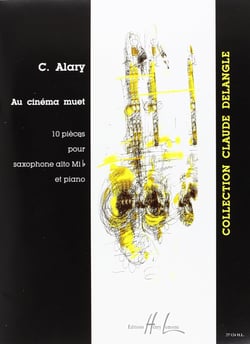 Au Cinéma muet - partition saxophone MIB et piano