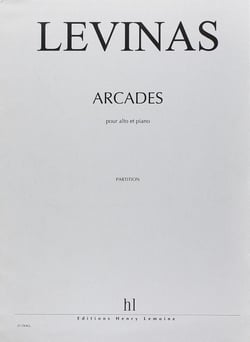 Arcades --- alto et piano