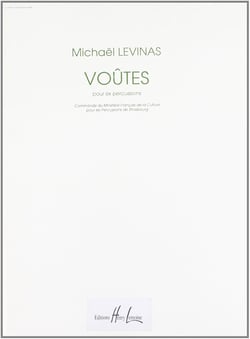 Voûtes - partition percussion