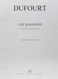 L'Île Sonnante - partition percussion et guitare