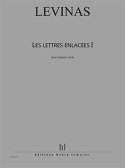 Les Lettres Enlacées I - partition quatuor vocal