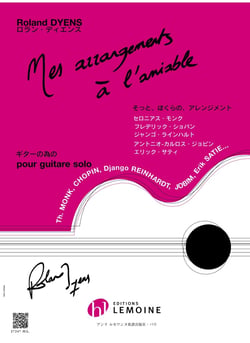 Mes arrangements à l'amiable - partition guitare