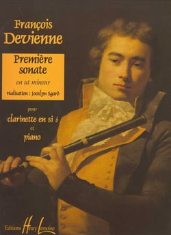 Sonate n°1 en Ut min. (+ CD) - partition clarinette