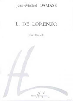 L. de Lorenzo - partition flûte
