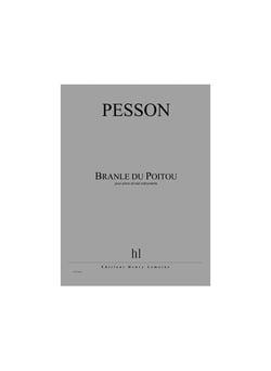 Branle du Poitou - partition Piano