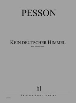 Kein deutscher Himmel - partition choeur mixte