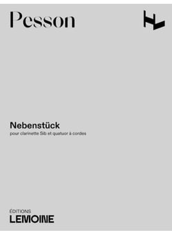 Nebenstück - partition clarinette et quatuor à cordes