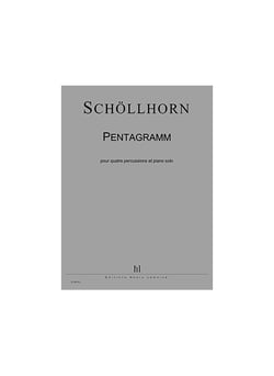 Pentagramm - partition Piano