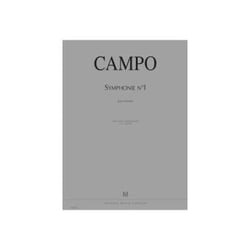 Symphonie n°1 - partition orchestre