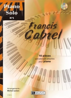 Piano solo n°5 : Francis Cabrel (CD Inclus) 