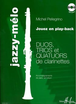 Jazzy-melo + cd --- 2 a 4 clarinettes et piano ad libitum
