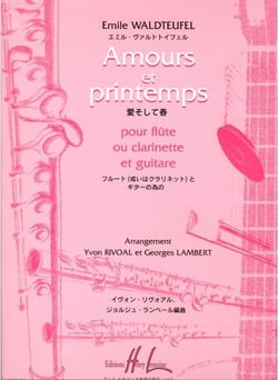 Amour et printemps - partition flûte ou clarinette
