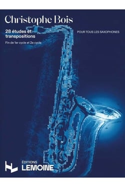 Études et Transpositions (28) - partition saxophone
