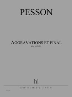 Aggravations et Final - partition orchestre