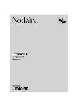 Interlude n°2 - In memoriam T - partition Piano