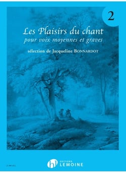 Les Plaisirs du chant Vol.2 (voix moyennes et graves) - partition voix