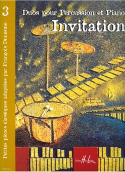 Invitation 3 - partition percussion