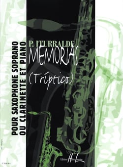 Memorias (Tríptico) - partition saxophone sopra…