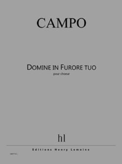 Domine In Furore Tuo (Psaume 38) - partition choeur