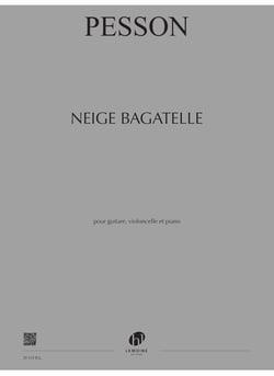 Neige bagatelle - partition guitare, violoncelle