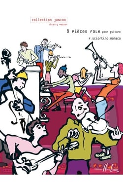 Pièces folk (8) - partition guitare tablatures