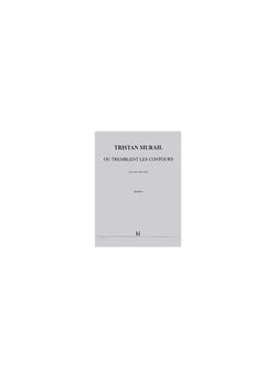 Où tremblent les contours - partition alto