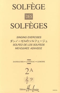 Solfège des Solfèges Vol.2A (sans accompagnement) - méthode Solfège