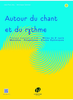 Autour du chant et du rythme Vol.2 - partition flûte