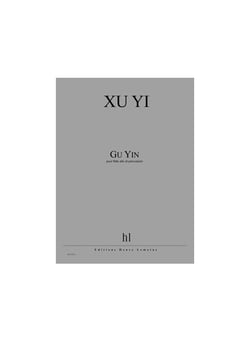 Gu Yin - partition flûte alto et percussion