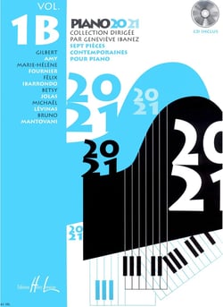 Piano 20-21 Vol.1B (+CD) - partition Piano