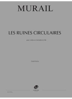 Les Ruines circulaires - partition clarinette
