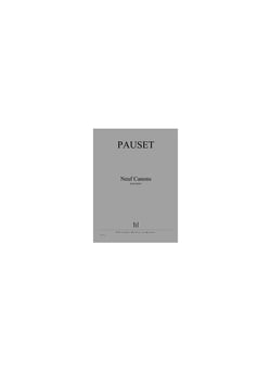 Canons (9) - partition Piano