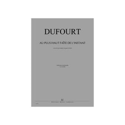 Au plus haut faîte de l'instant - partition hautbois