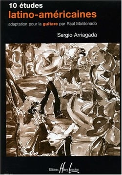 10 Études latino-américaines (arr. guitare) - partition guitare
