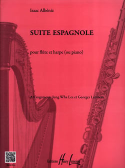 Suite espagnole - partition flûte et harpe
