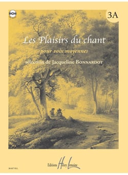 Les Plaisirs du chant Vol.3A - partition voix
