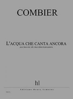 L'acqua che canta ancora - partition voix
