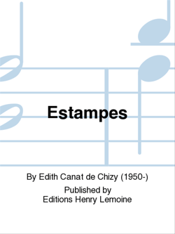 Estampes - partition Piano