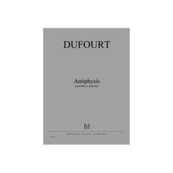 Antiphysis - partition flûte et orchestre