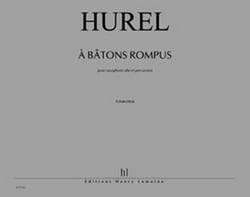 A batons rompus --- saxophone et percussions