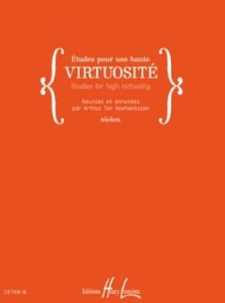 Études pour une haute virtuosité – Studies for High Virtuosity